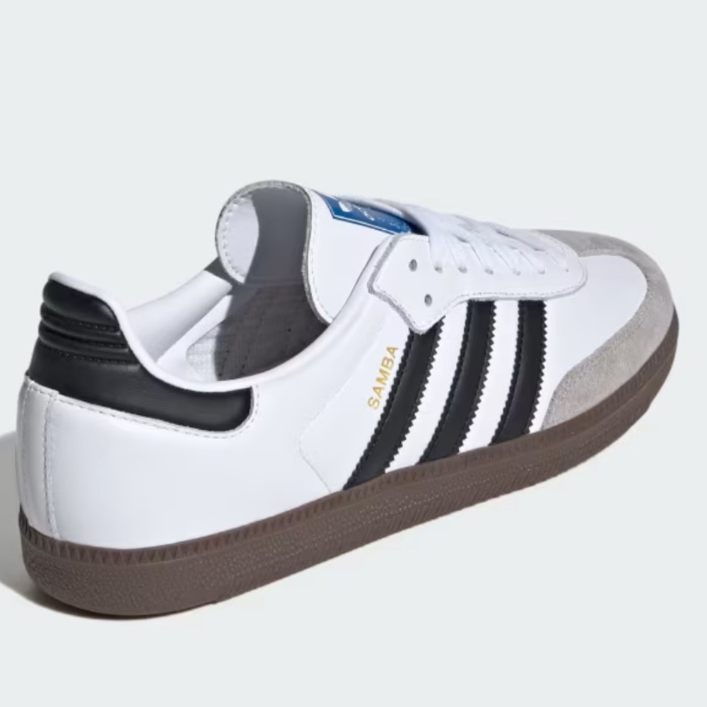 Adidas Sambas White and Black Sneaker - Picture 2 of 7